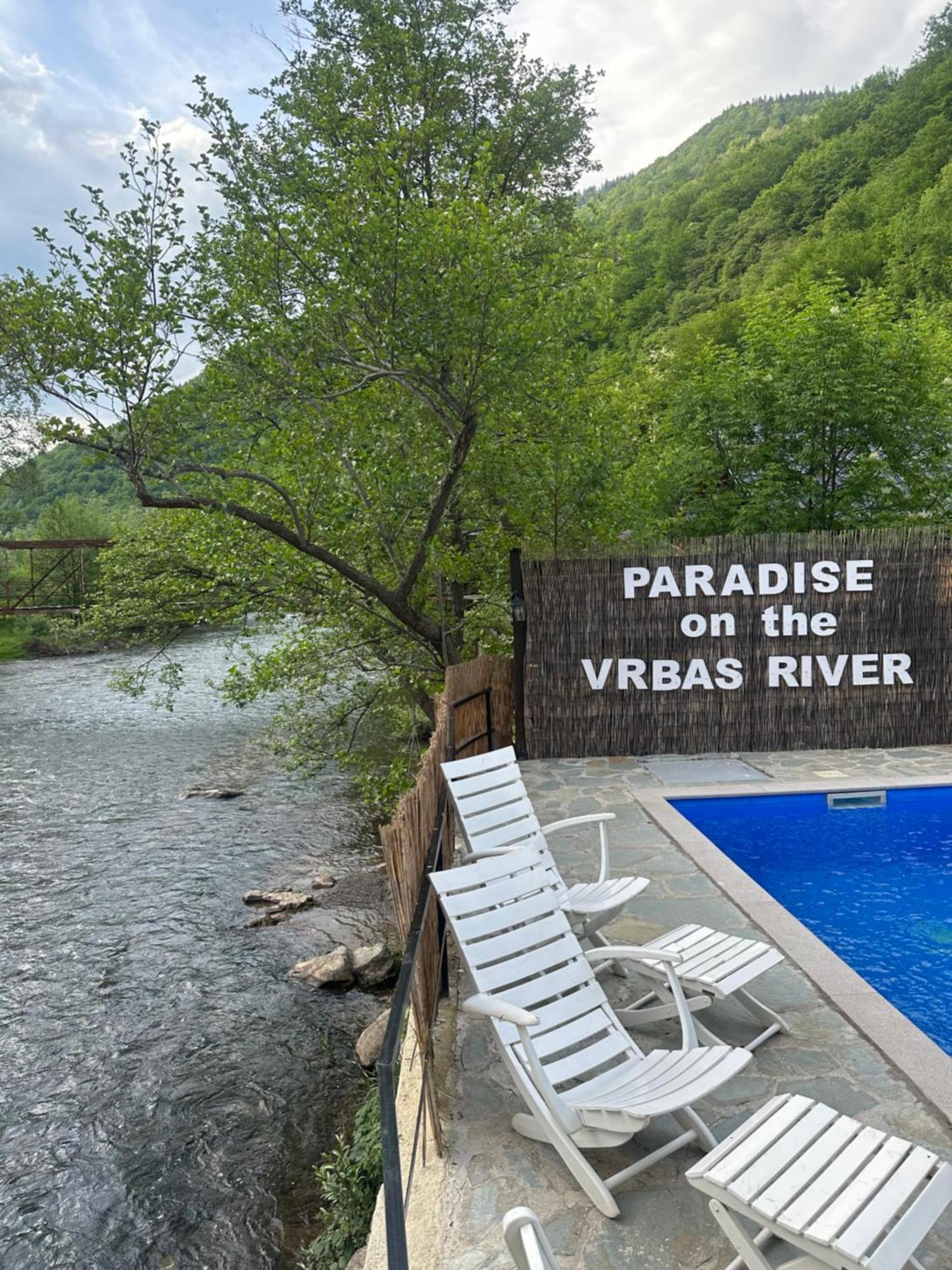 Paradise On The Vrbas River Jajce Eksteriør bilde